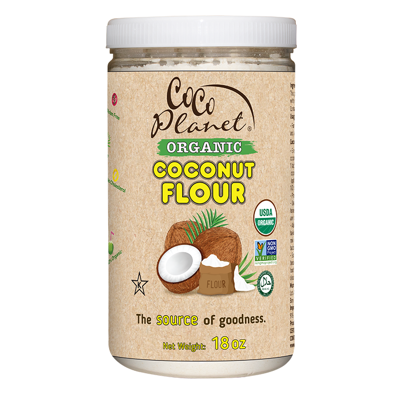 coconutページ Organic Coconut Flour 18oz – Cocoplanet